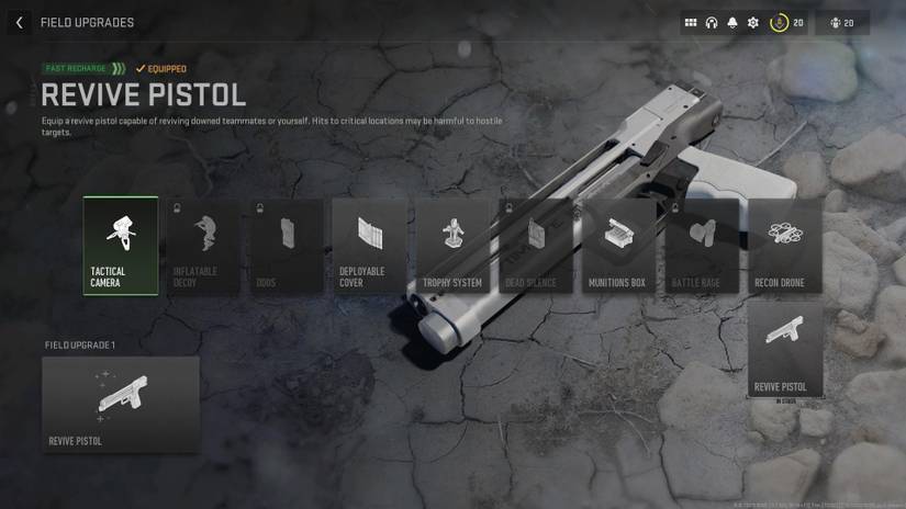 warzone 2 revive pistol