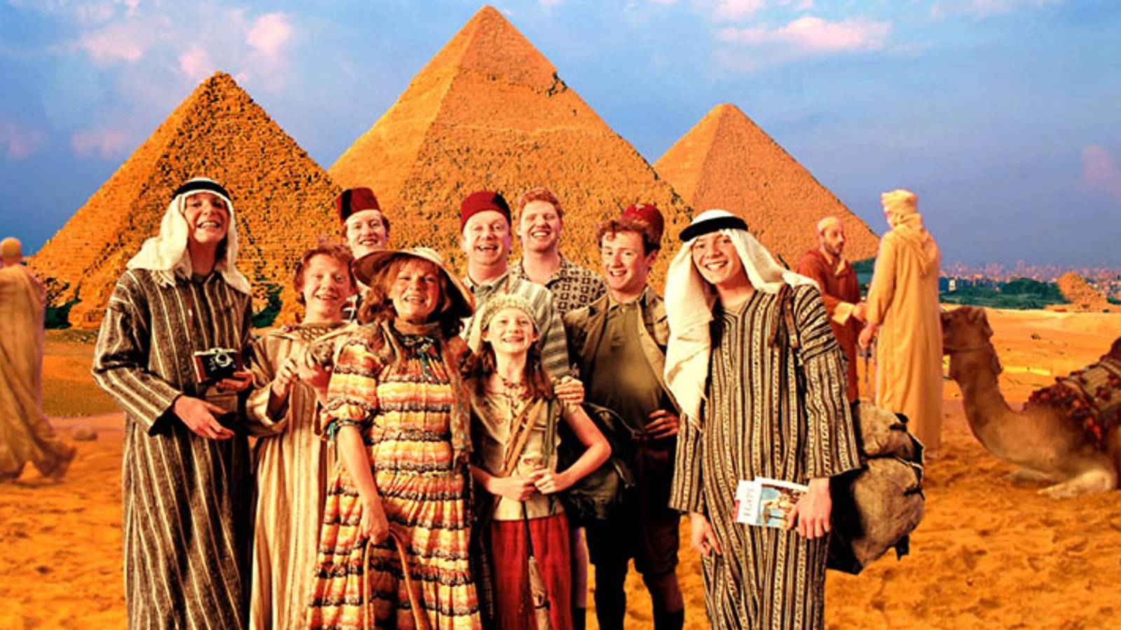Charlie Weasley in Egypt
