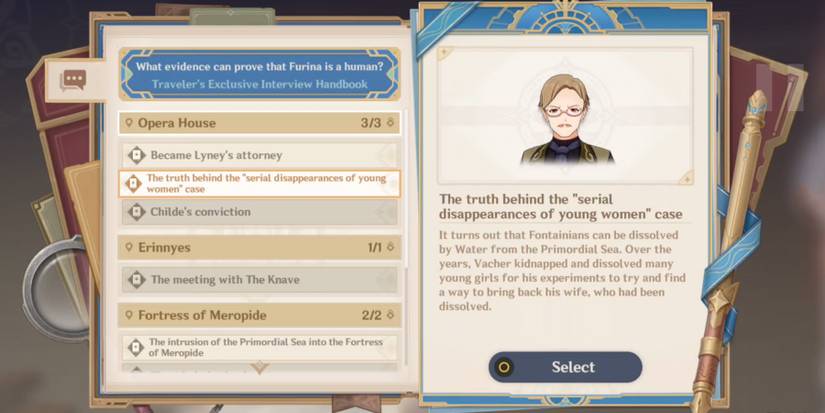 what evidence can prove that furina is a human in genshin impact