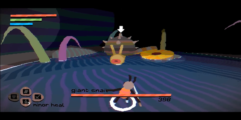 The Giant Snail Attacks In White Lavender