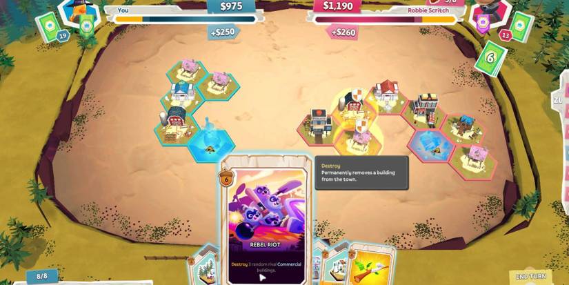 wild country city building card gameplay