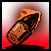 Wizard With A Gun - Icon Of Fire Bullet 1