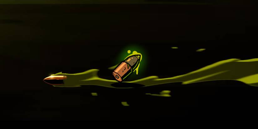 Wizard With A Gun - Poison Bullet PNG Over Screenshot From Release Trailer