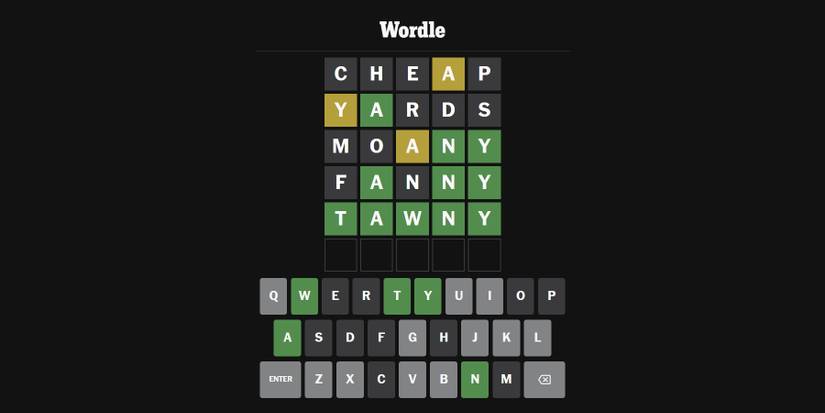 Wordle-New-York-Times-Solution-November-27-2023