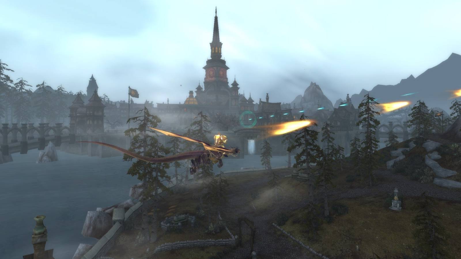 wow df gilneas slitherdrake dragonriding