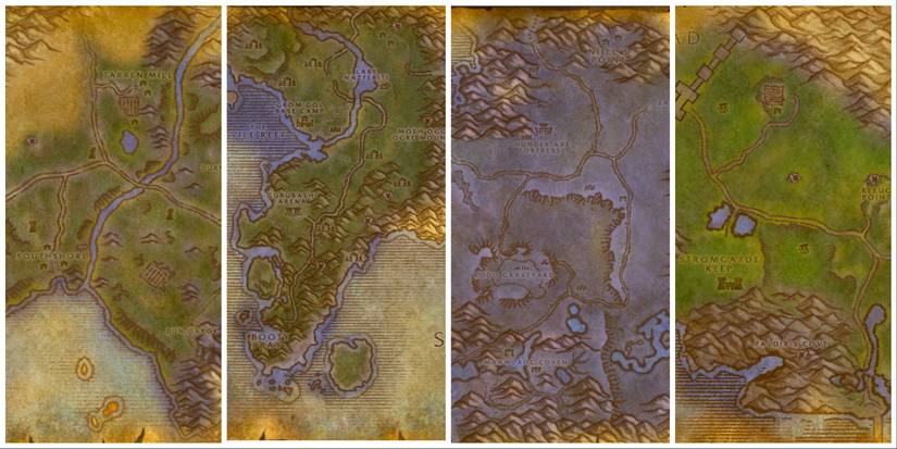 World of Warcraft Hardcore Alliance Leveling Guide 1 60 Route WoW Hillsbrad Stranglethorn Desolace Arathi Highlands