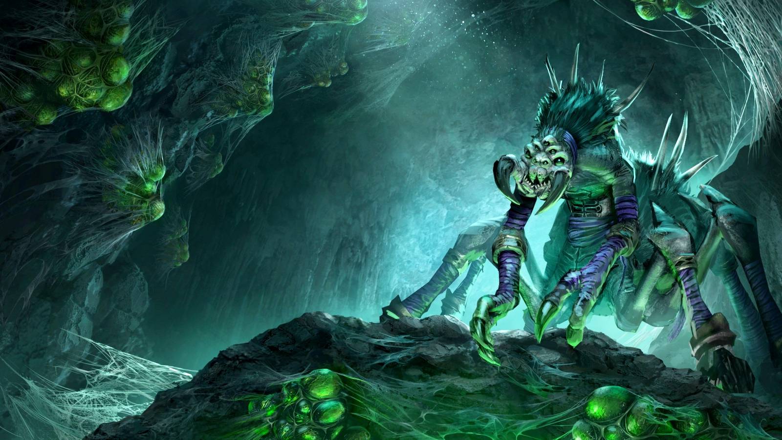 World of Warcraft Nerubian Warcraft 3 Reforged Art