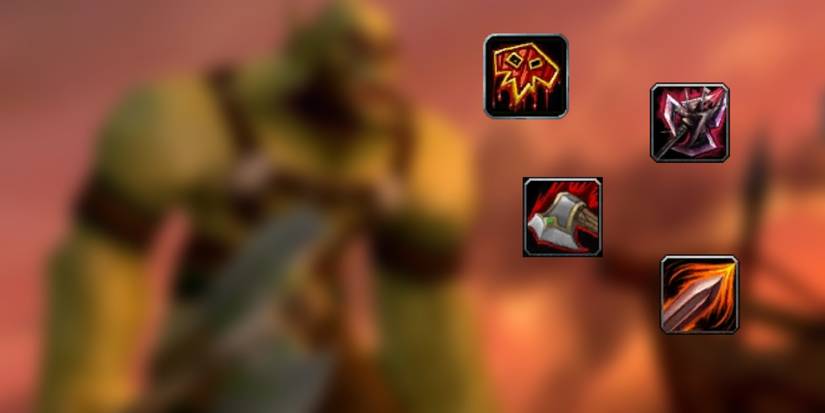 World of Warcraft Season of Discovery WoW SoD Warrior Rune Engravings Runes Ranked Chest Icons