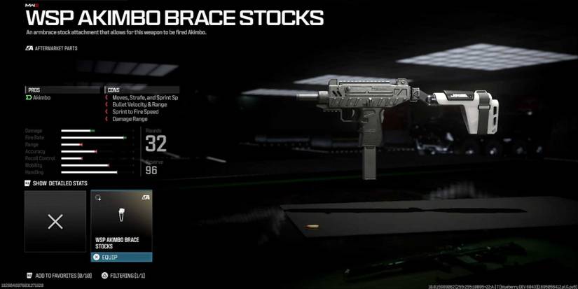 wsp akimbo brace stocks aftermarket attachment in mw3.