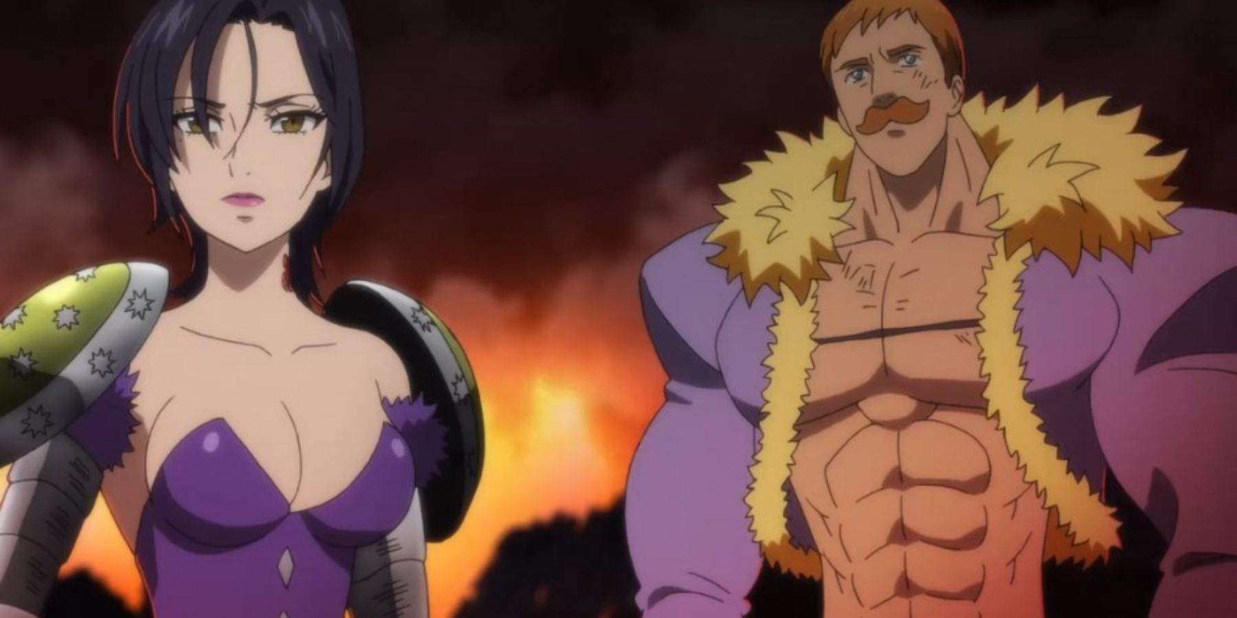 Escanor And Merlin (Seven Deadly Sins) anime