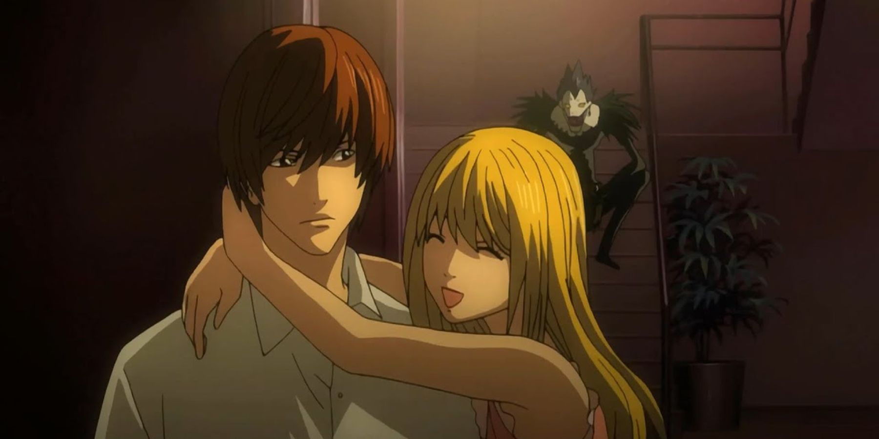 Light Yagami And Misa Amane Ryuk (Death Note) anime