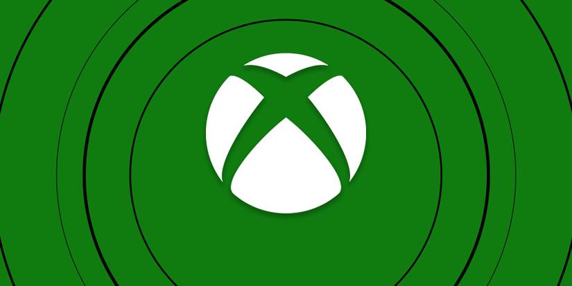 xbox logo on green background black rings