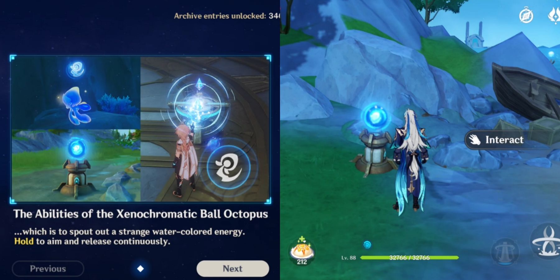 xenochromatic ball octopus genshin impact