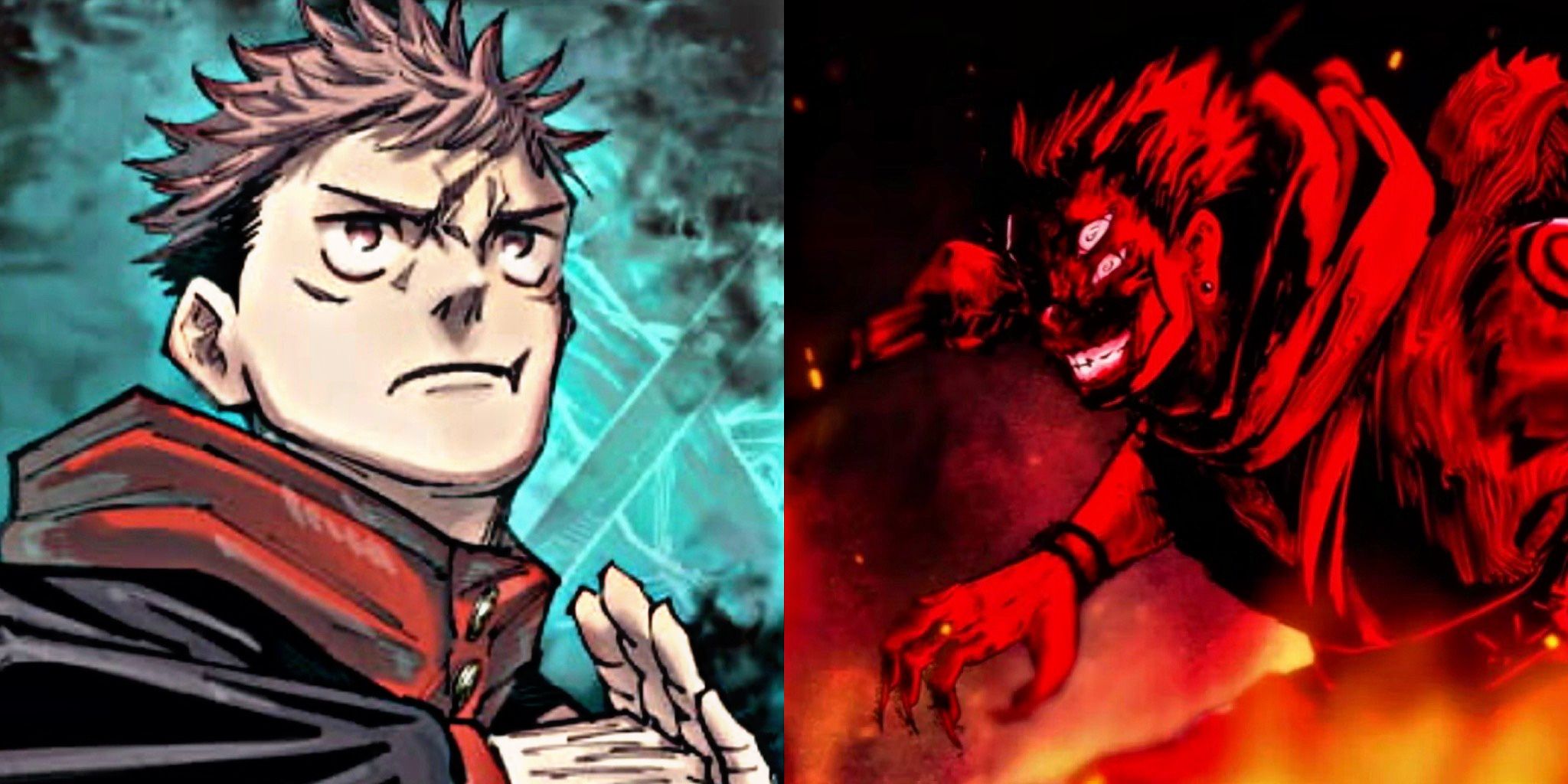 Yuji sukuna end of jujutsu kaisen jjk