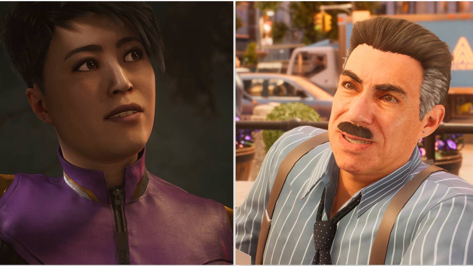 Yuri and J. Jonah Jameson in Marvel's Spider-Man 2