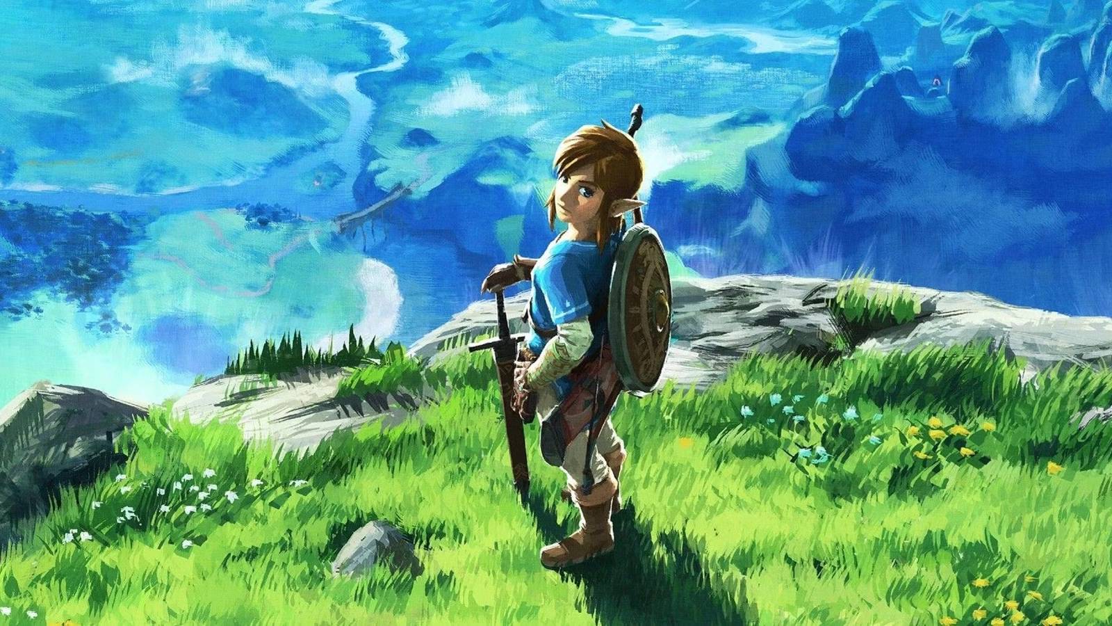 zelda breath of the wild link concept art