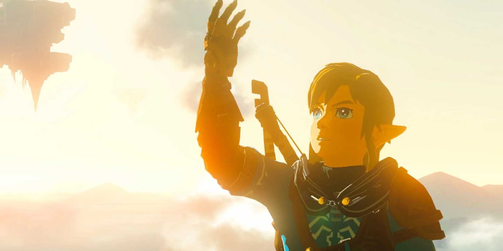zelda tears of the kingdom link arm