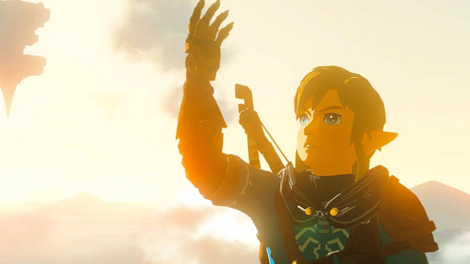 zelda tears of the kingdom link arm
