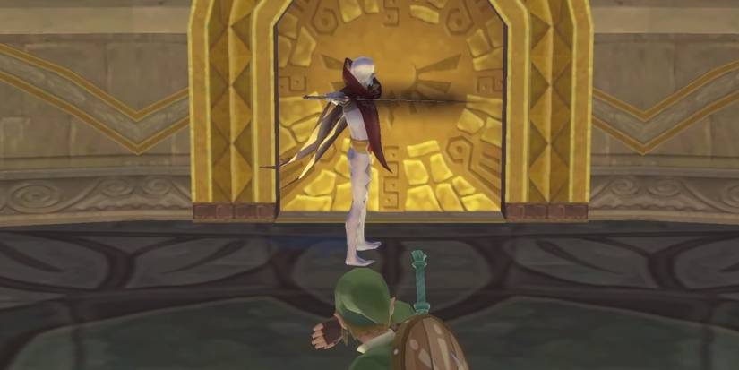 link facing off with ghirahim in skyward sword