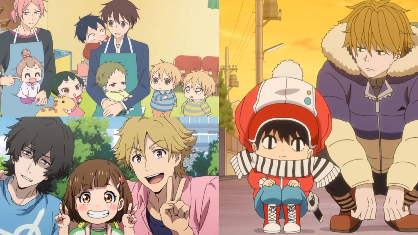 Surprisingly Good Anime About Babysitting, image size:1600x900