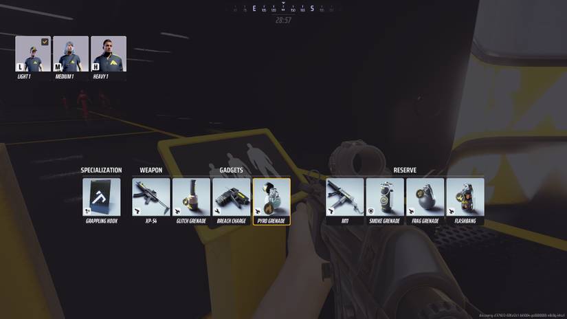 Skirmisher build for Lights in The Finals