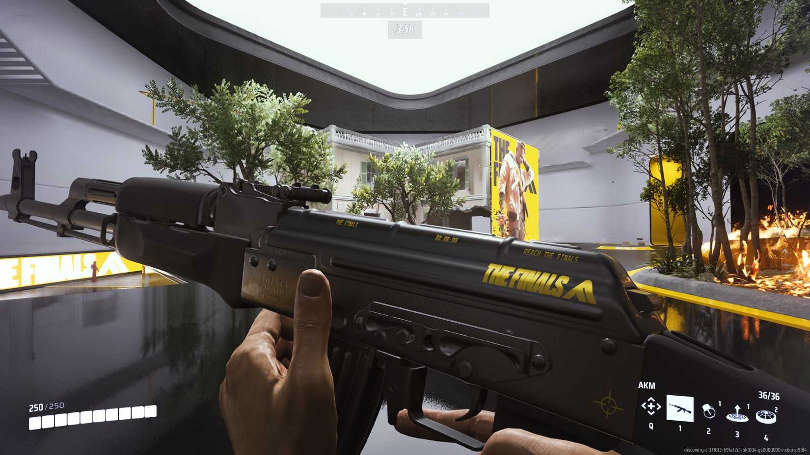 Medium medic build using the AKM in The Finals