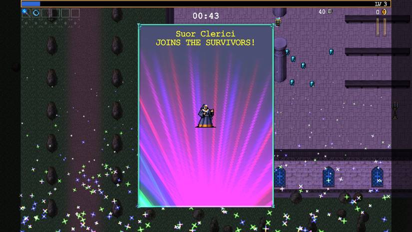 Vampire Survivors_World of Light and Dark_Suor Clerici unlock