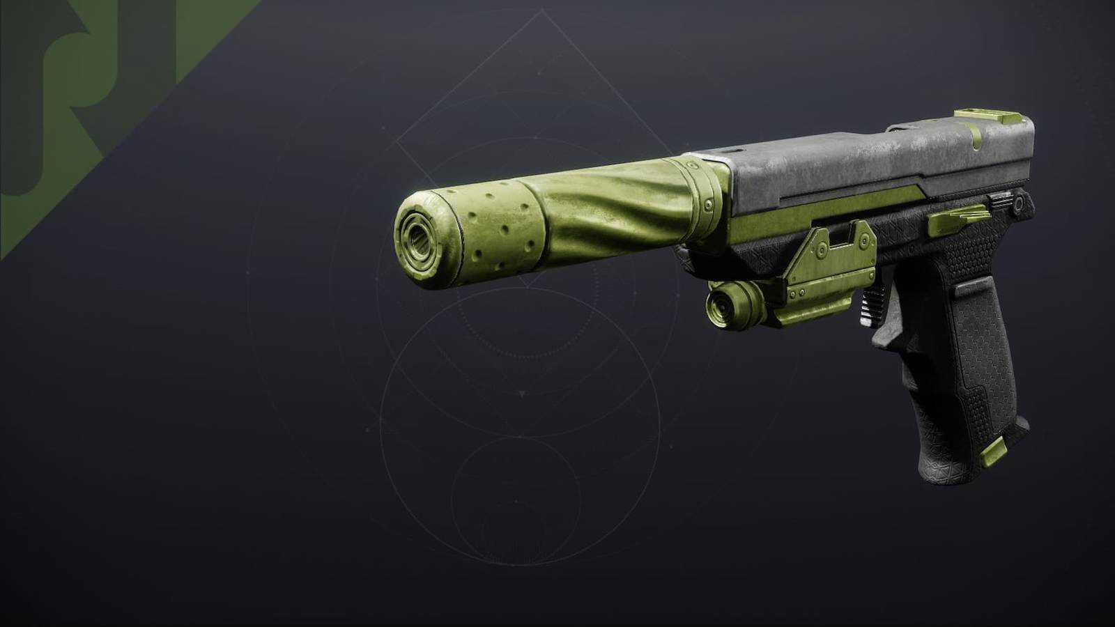The Heliocentric QSc sidearm in Destiny 2