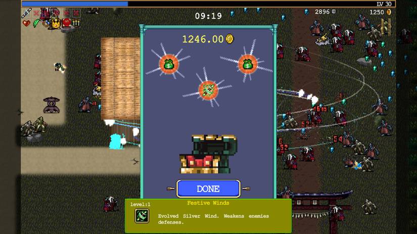 Vampire Survivors_Legacy of the Moonspell_Festive Winds