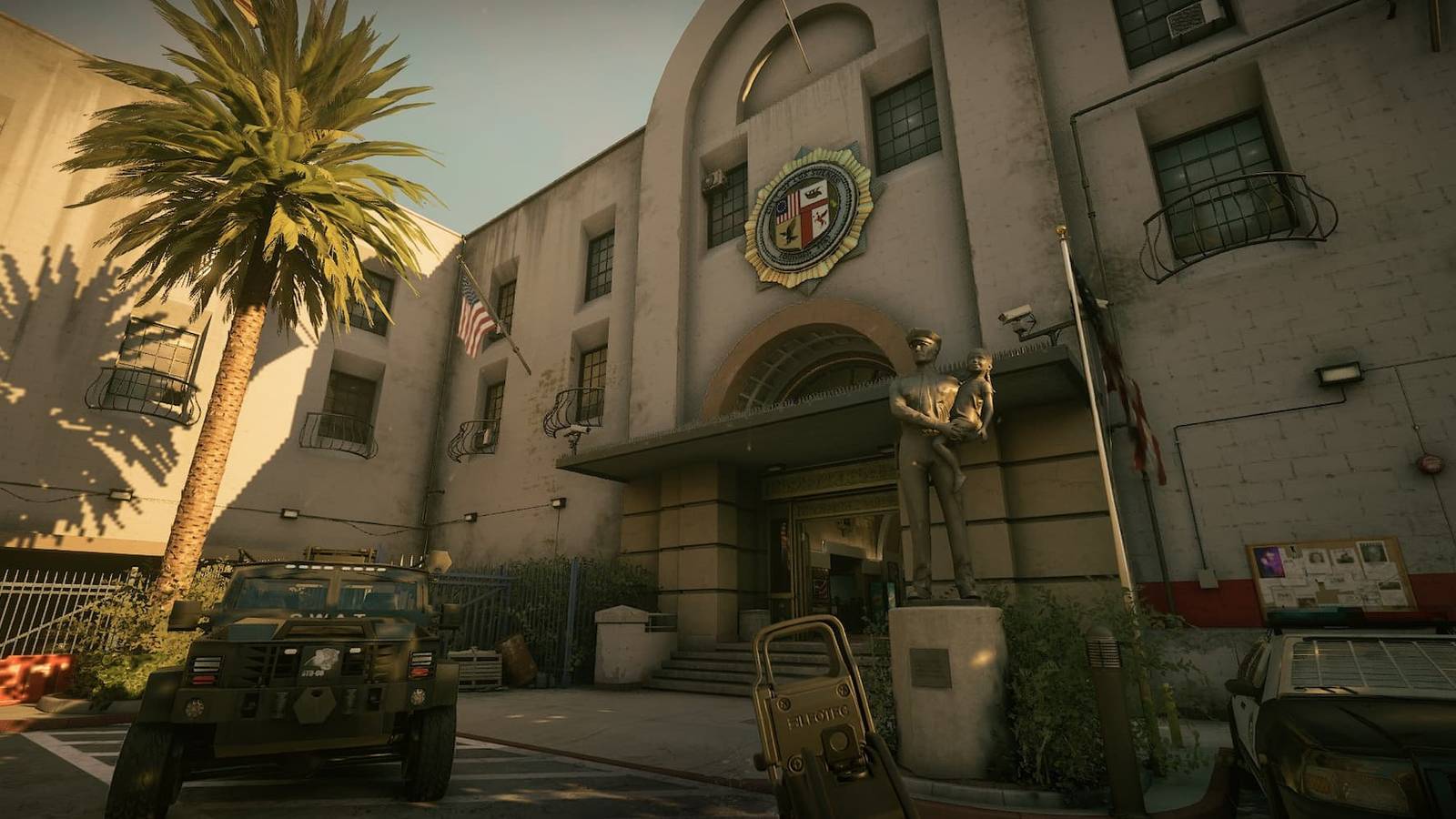 The LSPD headquarters in Ready or Not