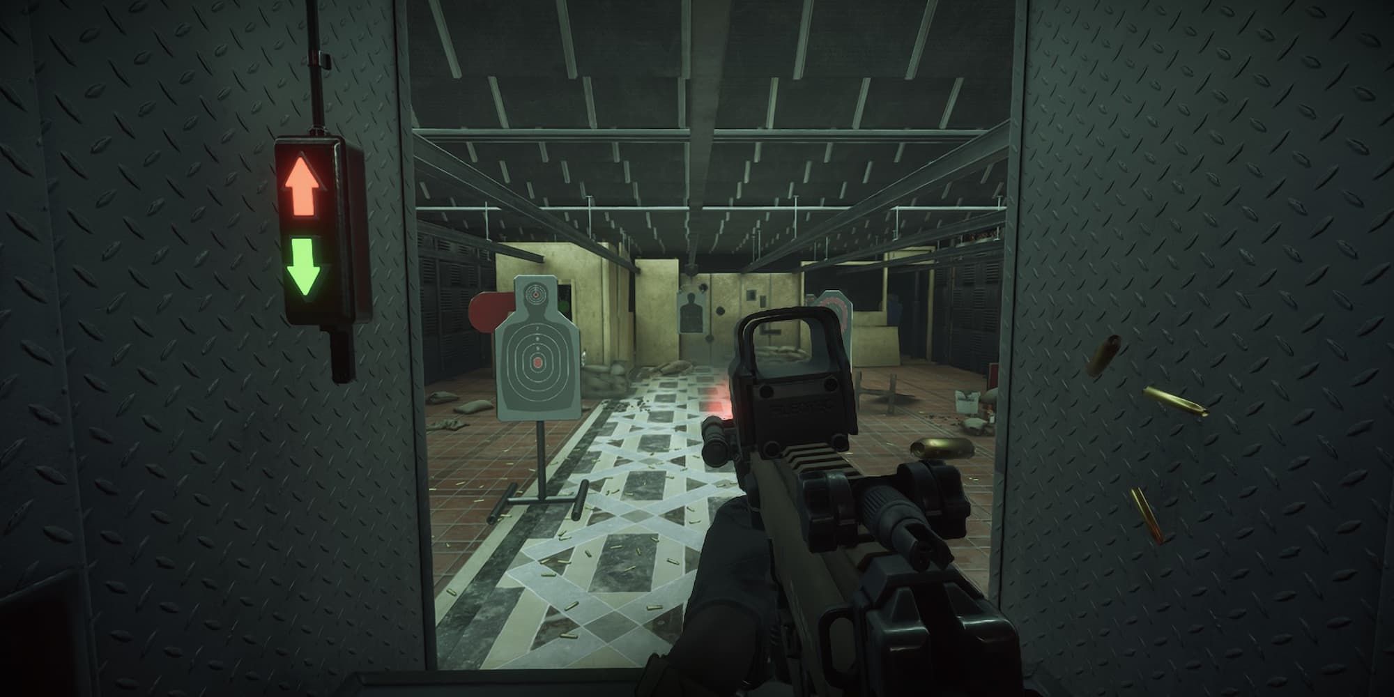 The shooting range in Ready or Not