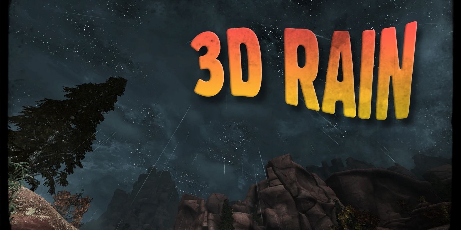 3D Rain mod for Fallout New Vegas