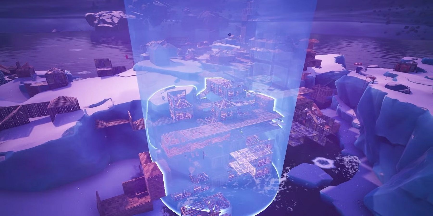 a storm circle in fortnite