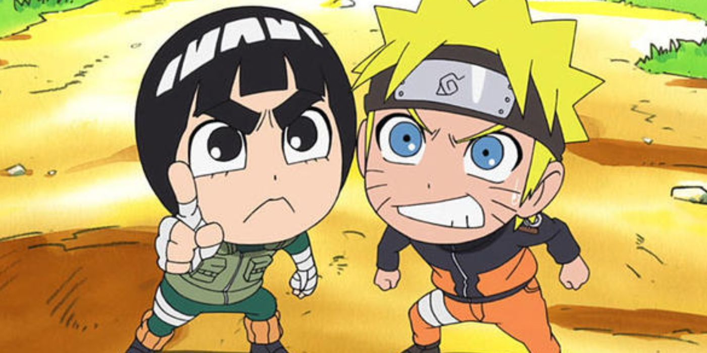 Rock Lee and Naruto