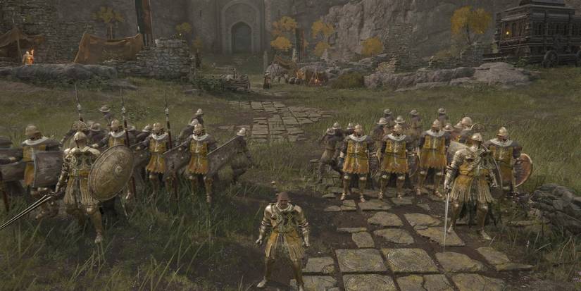 Elden Ring Summon The Army Of Lands Between Mod screenshot showing one of the armies