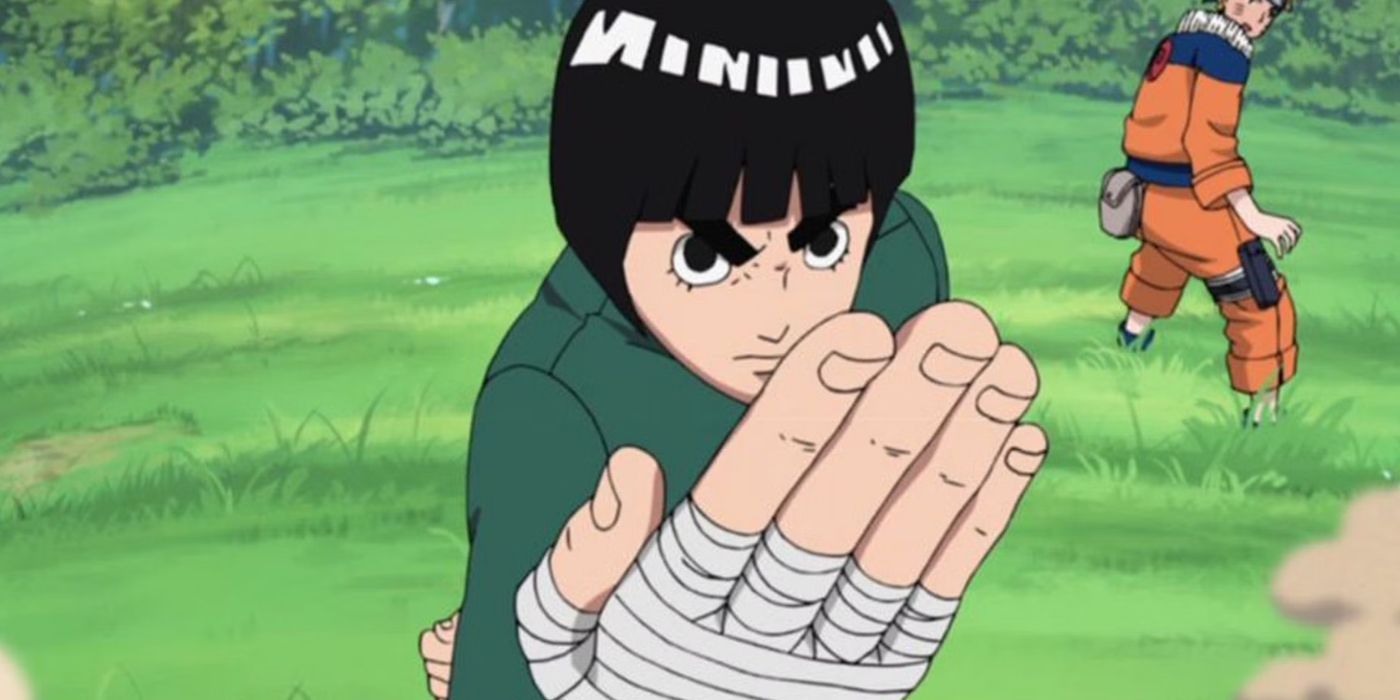 Rock Lee and Naruto