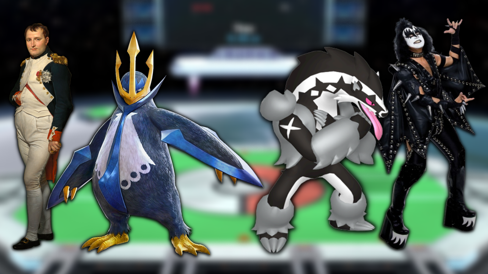 Some Pokemon that are based on real people: Napoleon Bonaparte and Empoleon, Gene Simmons and Obstagoon.