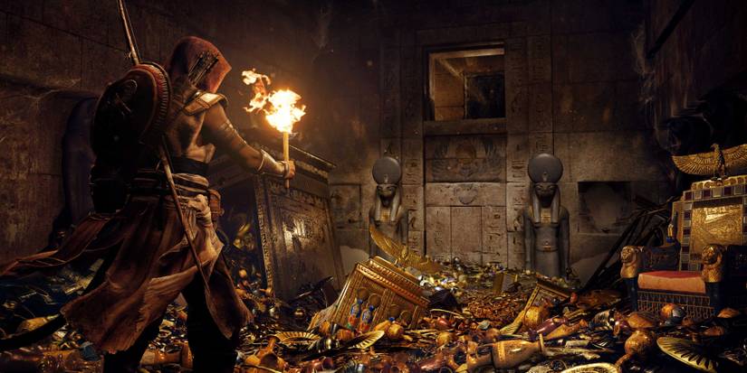 A tomb in Assassin's Creed: Origins