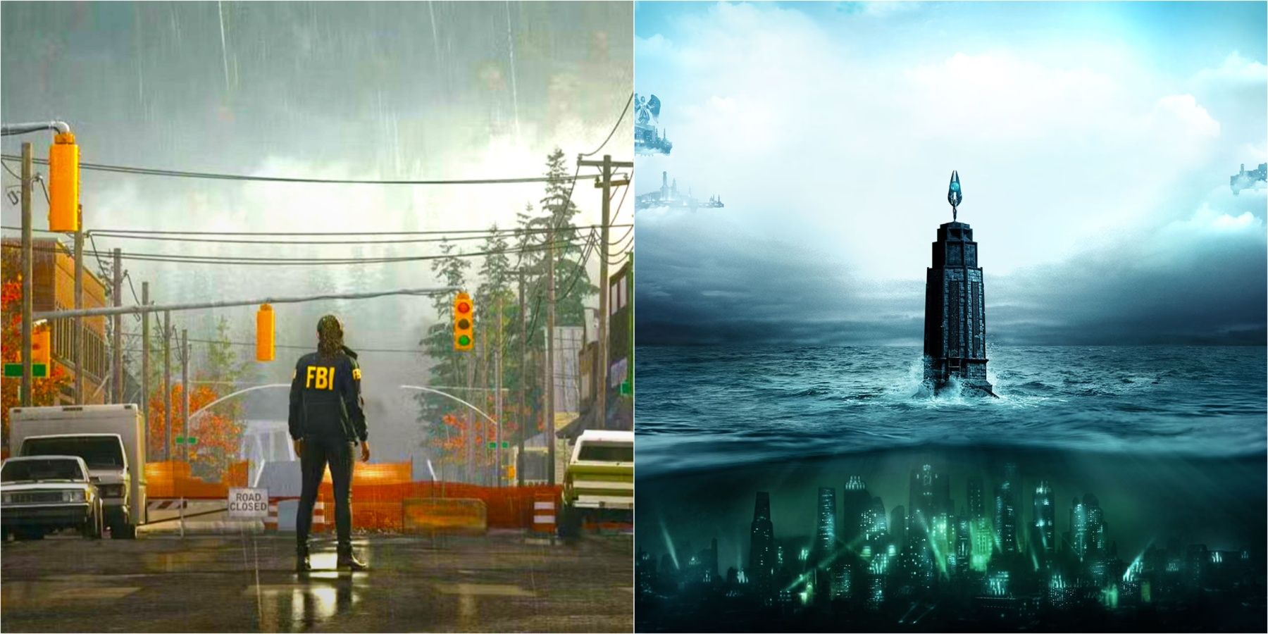 Alan Wake 2 x Bioshock