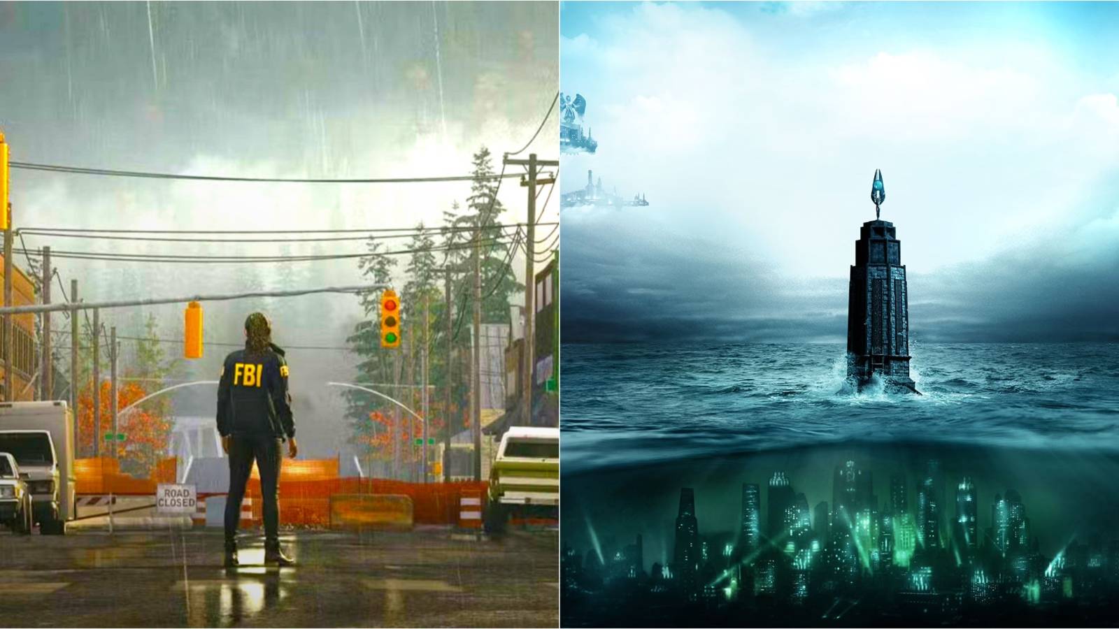 Alan Wake 2 x Bioshock