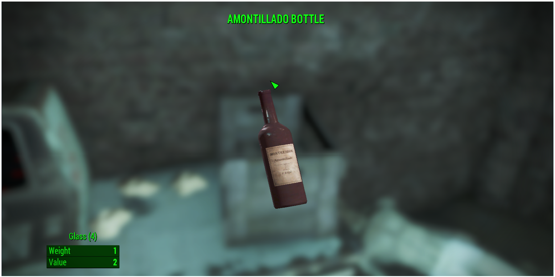 Amontillado Bottle
