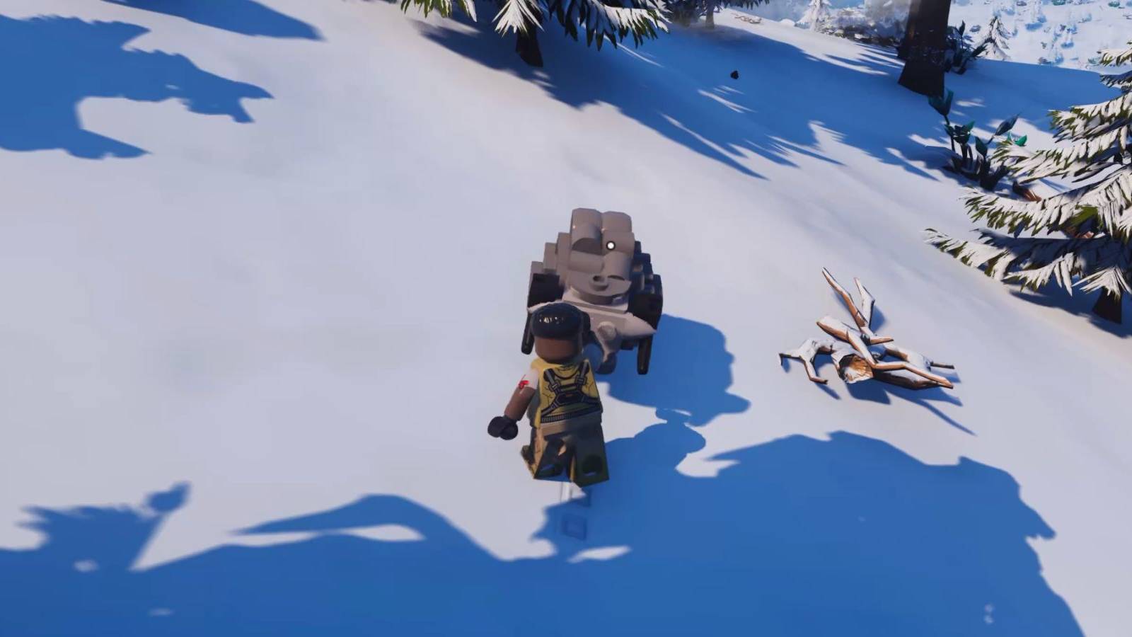 How to Befriend Animals in Lego Fortnite