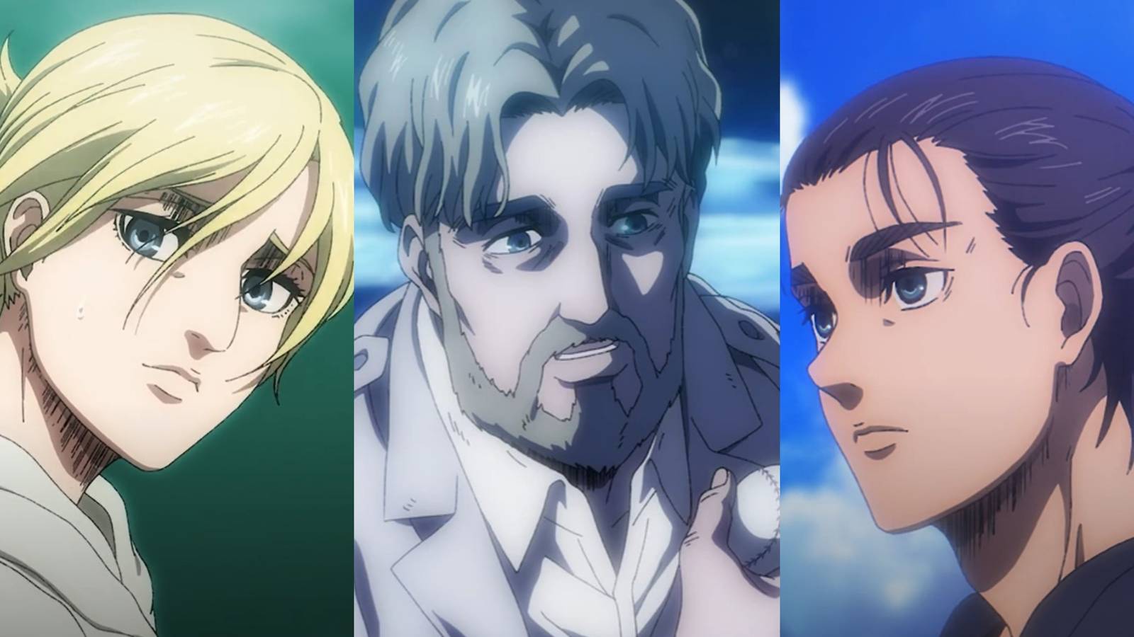 Annie Zeke Eren Attack On Titan Characters Better In The Anime - Featured