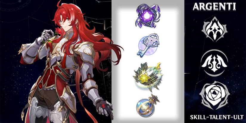 argenti skill-talent-ultimate trace materials in honkai star rail