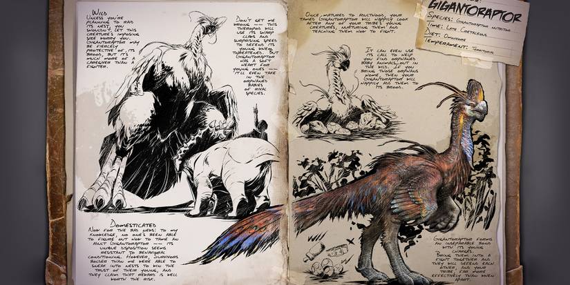 ARK Survival Ascended Gigantoraptor Dossier