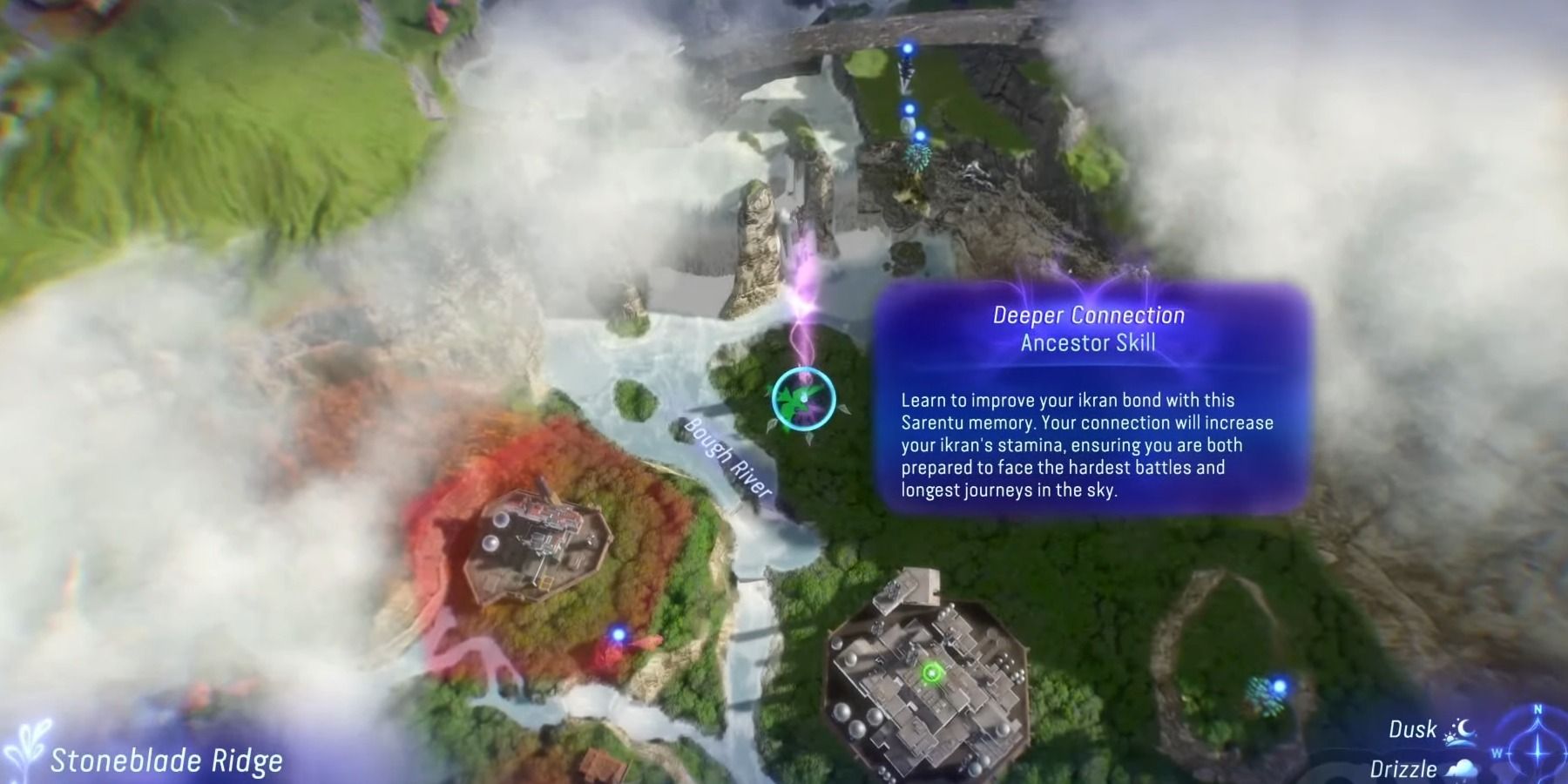 avatar frontiers of pandora deeper connection map location
