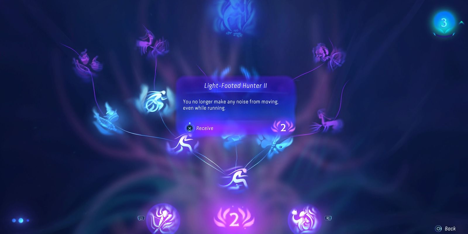 The skill tree in Avatar: Frontiers of Pandora