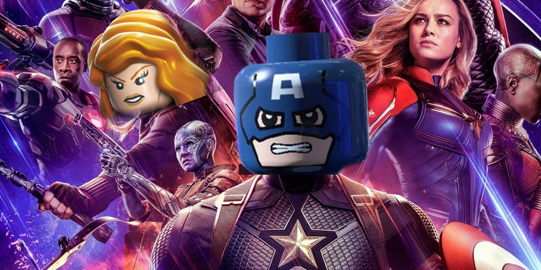 Avengers Endgame Poster LEGO