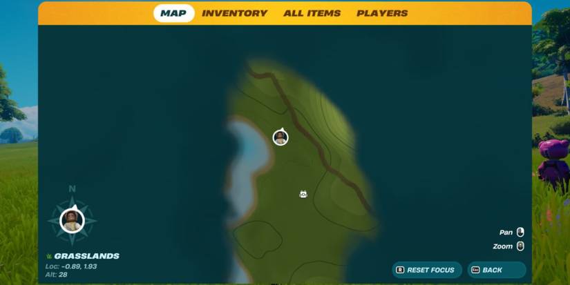 Lego Fortnite: Backpacks location on the map