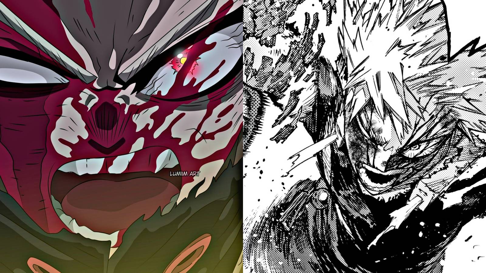 Bakugo vs all for one my hero academia mha 410